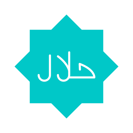 halal Generic Flat icoon