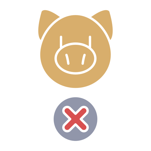 Żadna świnia Generic Flat ikona
