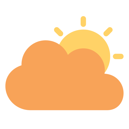 día nublado Generic Flat icono