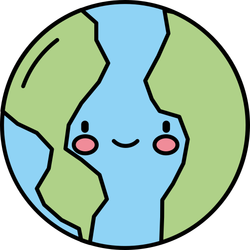 globo terrestre Generic Outline Color Ícone