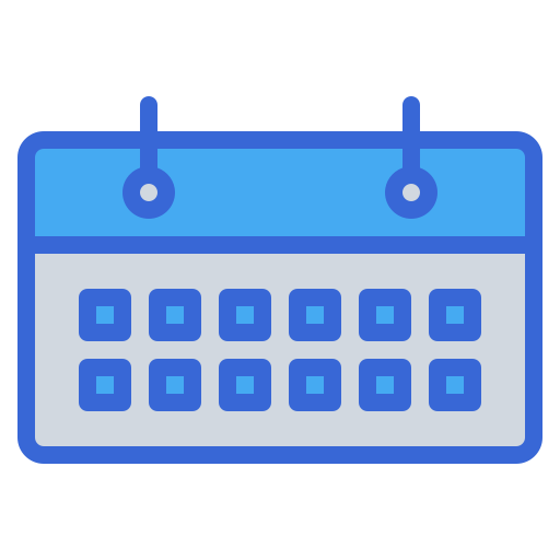 kalender Generic Blue icon