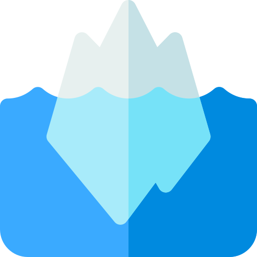iceberg Generic Flat icono