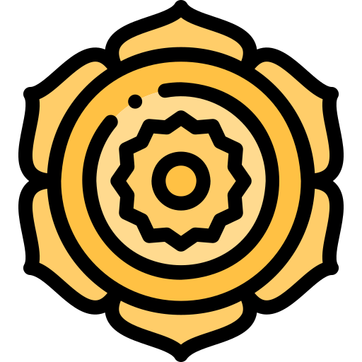 chakra Detailed Rounded Lineal color icon