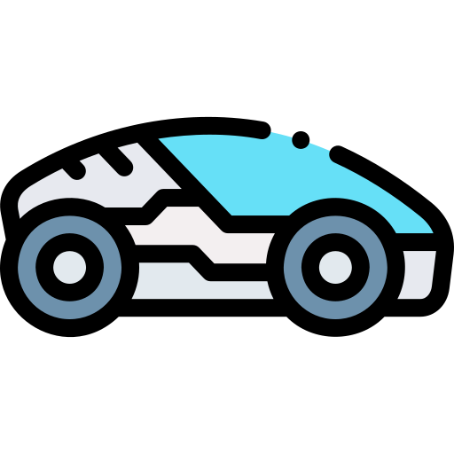 samochód Detailed Rounded Lineal color ikona