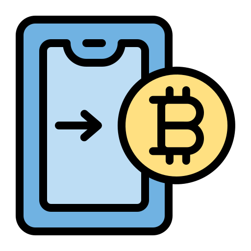 Bitcoin Generic Outline Color icon