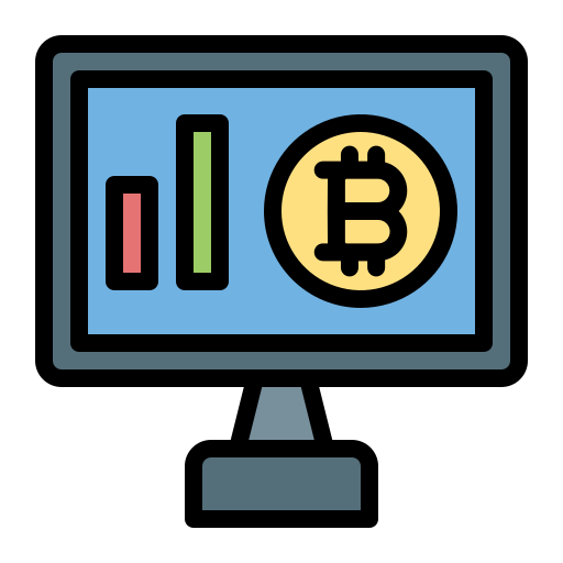 bitcoin Generic Outline Color Icône