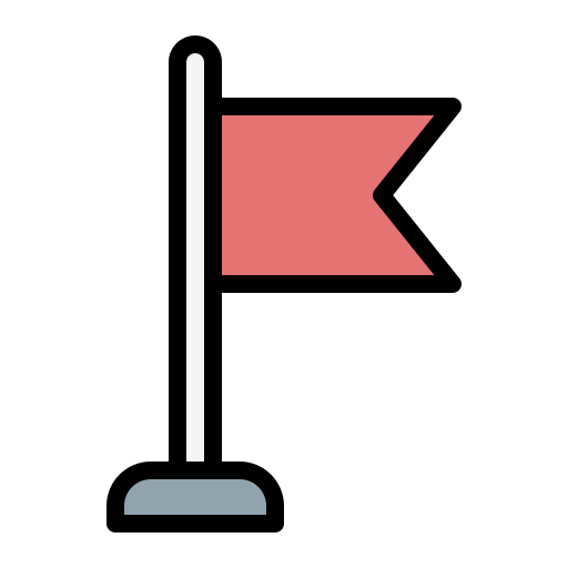 Флаг Generic Outline Color иконка