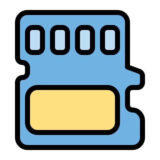 Memory Generic Outline Color icon