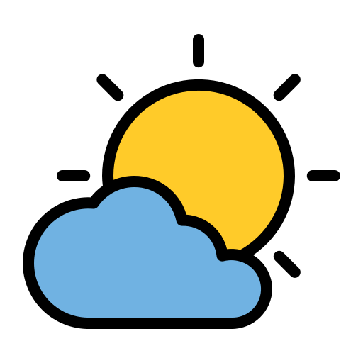 Weather Generic Outline Color icon