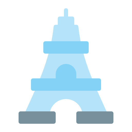 Эйфелева башня Generic Flat иконка