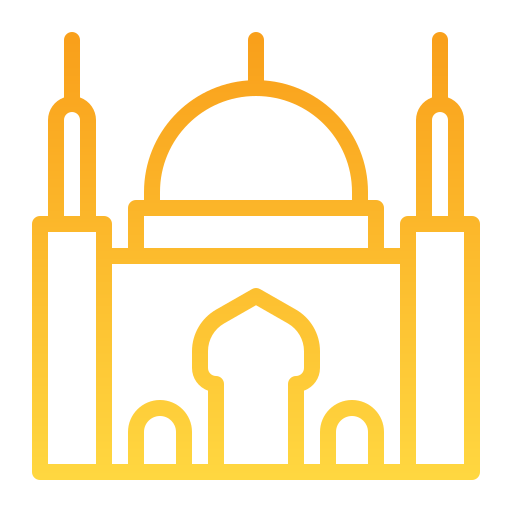 mosquée Generic Gradient Icône