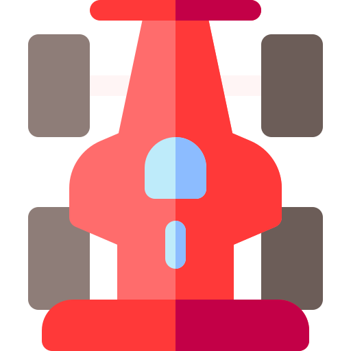 Формула 1 Basic Rounded Flat иконка