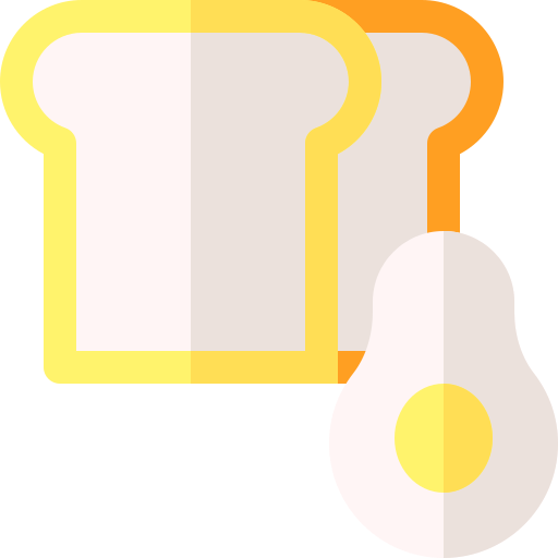 toast Basic Rounded Flat ikona