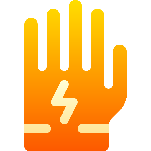 Gloves Basic Gradient Gradient icon