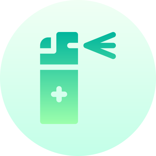 Disinfectant Basic Gradient Circular icon