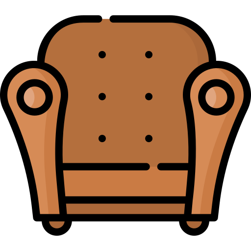 안락 의자 Special Lineal color icon