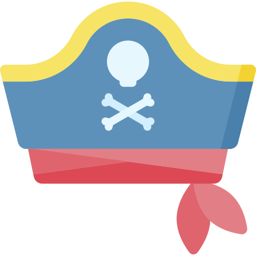 Pirate hat Special Flat icon