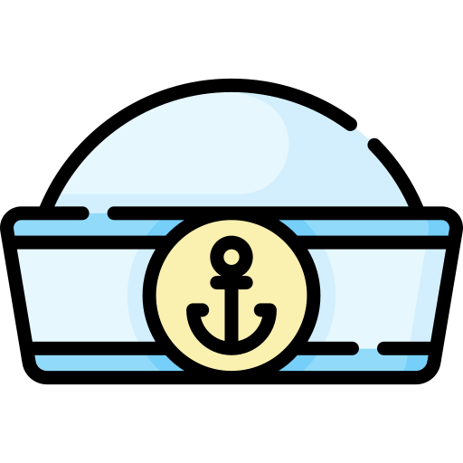 sombrero de marinero Special Lineal color icono