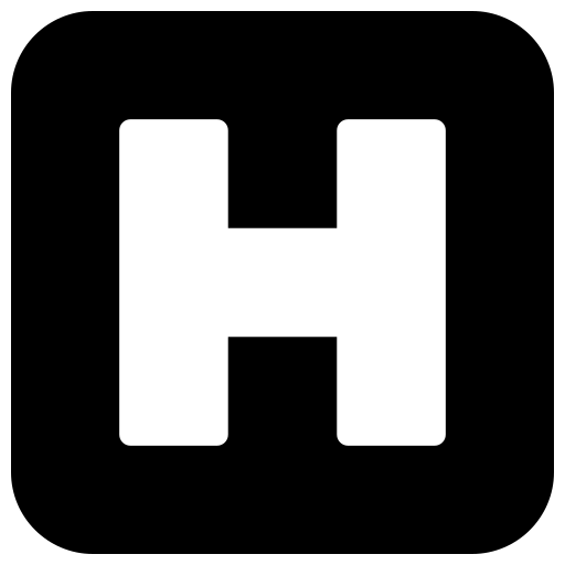 signe de l'hôpital Generic Glyph Icône