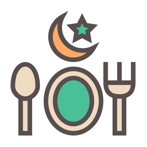 断食時の食事 Generic Outline Color icon