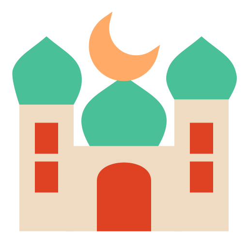 Мечеть Generic Flat иконка