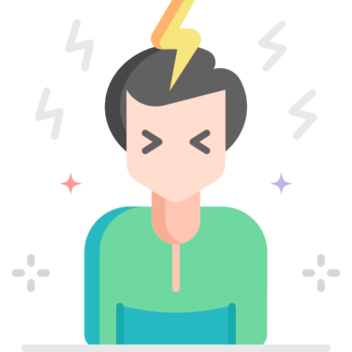 ból głowy SBTS2018 Flat ikona