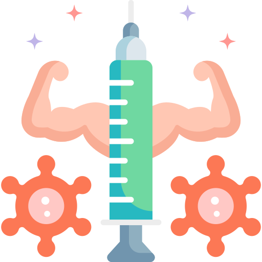 Vaccine SBTS2018 Flat icon