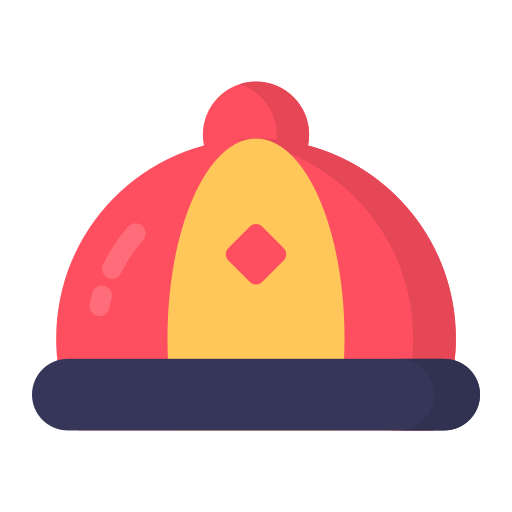 Китайская шляпа Generic Flat иконка