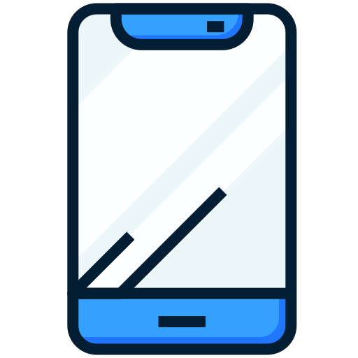 Мобильный телефон Generic Outline Color иконка