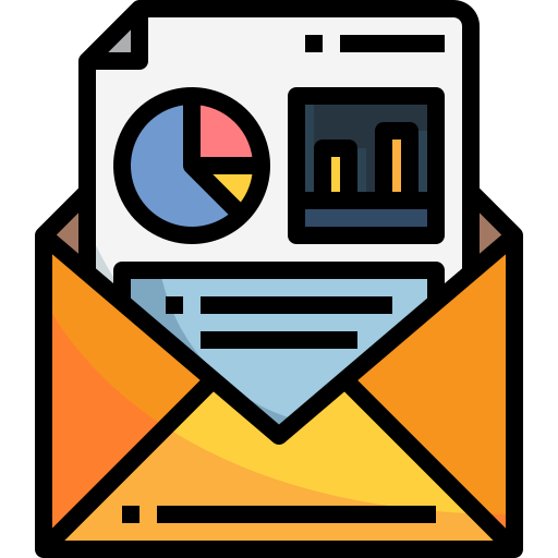 Email Justicon Lineal Color icon