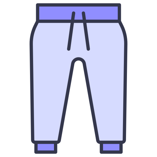 pantalon de jogging Generic Outline Color Icône