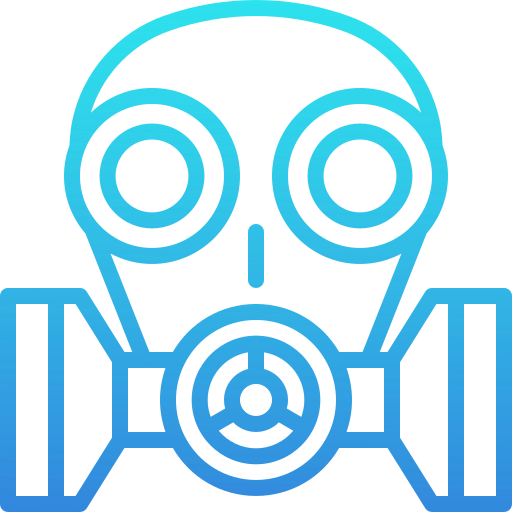 Gas mask Generic Gradient icon