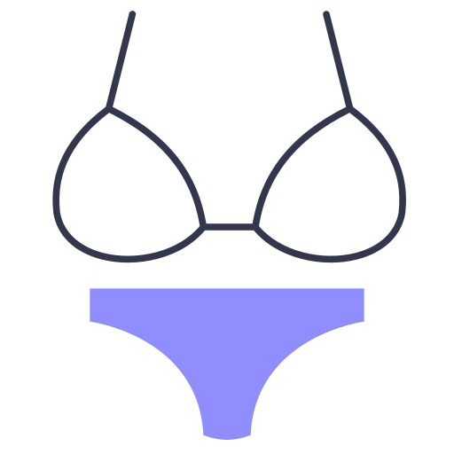bikini Generic Mixed icoon