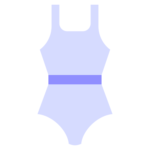 traje de baño Generic Flat icono