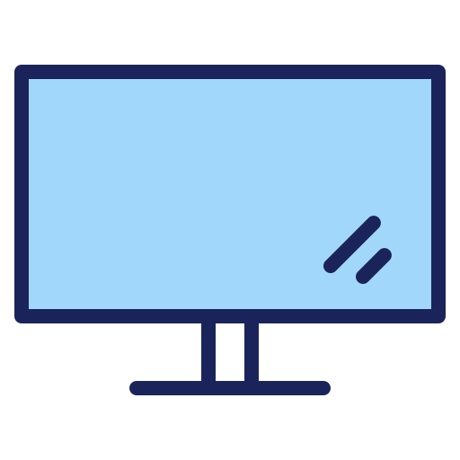 computer Generic Blue icona
