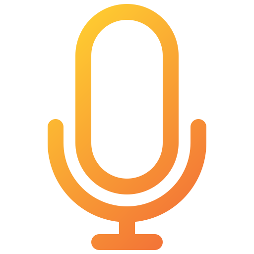 Voice recording Generic Gradient icon