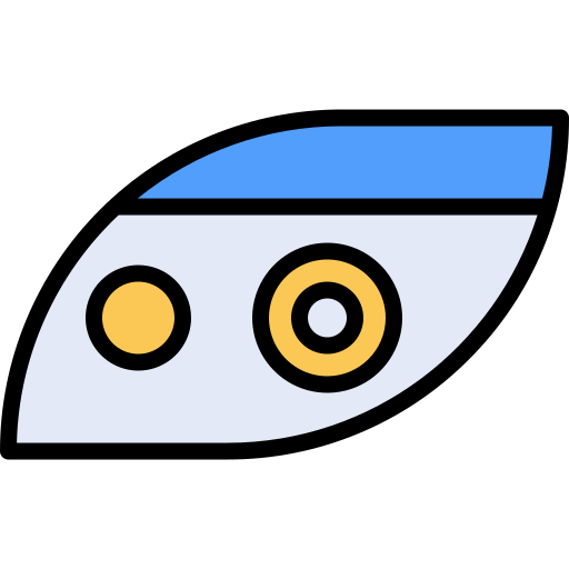 전조등 Generic Outline Color icon