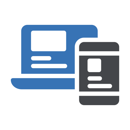 File transfer Generic Blue icon