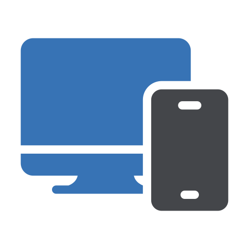 transfert de données Generic Blue Icône