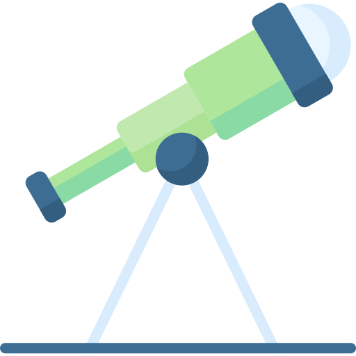 작은 망원경 Special Flat icon