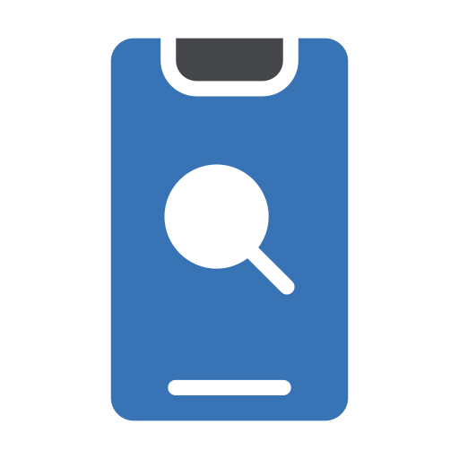 Cellphone Generic Blue icon