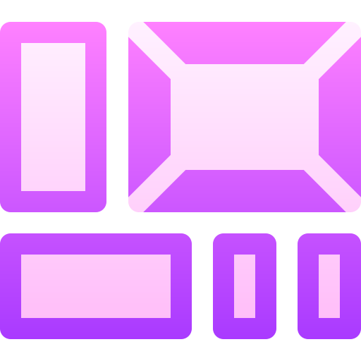 ramka na zdjęcia Basic Gradient Gradient ikona