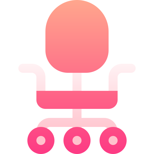 krzesło biurowe Basic Gradient Gradient ikona