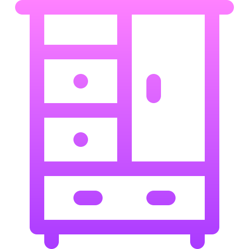 wandschrank Basic Gradient Lineal color icon
