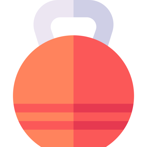 kettlebell Basic Straight Flat ikona