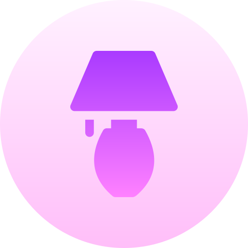lampada da scrivania Basic Gradient Circular icona