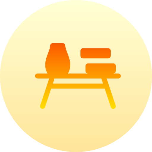 Стол Basic Gradient Circular иконка