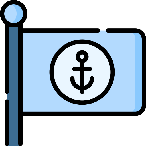 bandera Special Lineal color icono