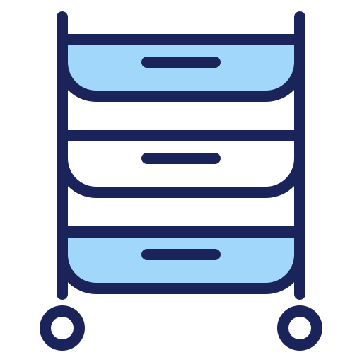 Office furniture Generic Blue icon