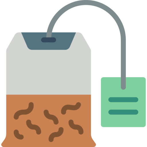 Teabag Basic Miscellany Flat icon